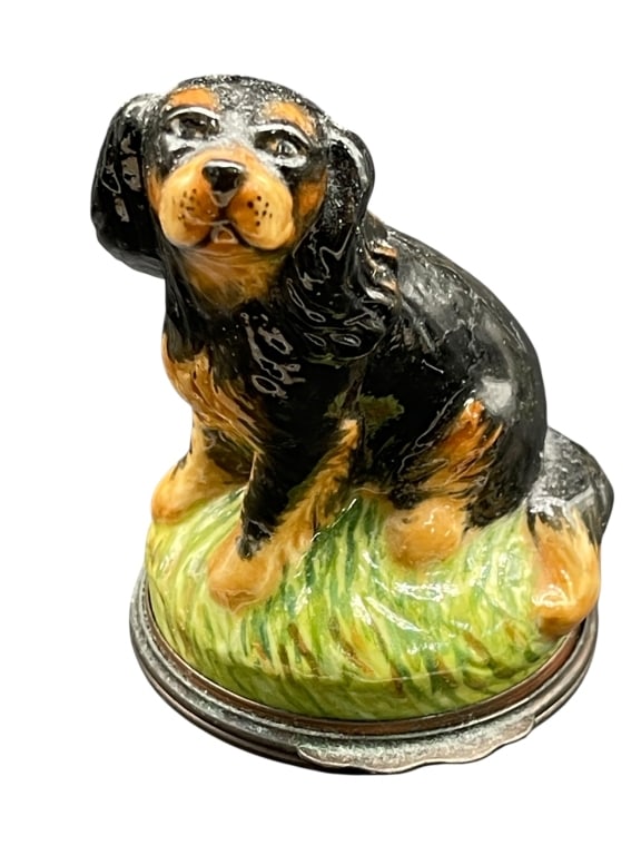 HD LONDON CAVALIER KING CHARLES SPANIEL BOX 3.5" (1 of 1)