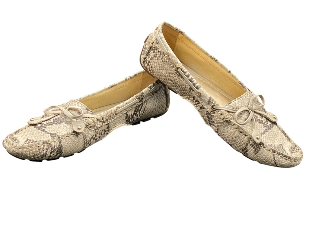 MARC JOSEPH NEW YORK SNAKESKIN LOAFERS 7.5 (1 of 7)