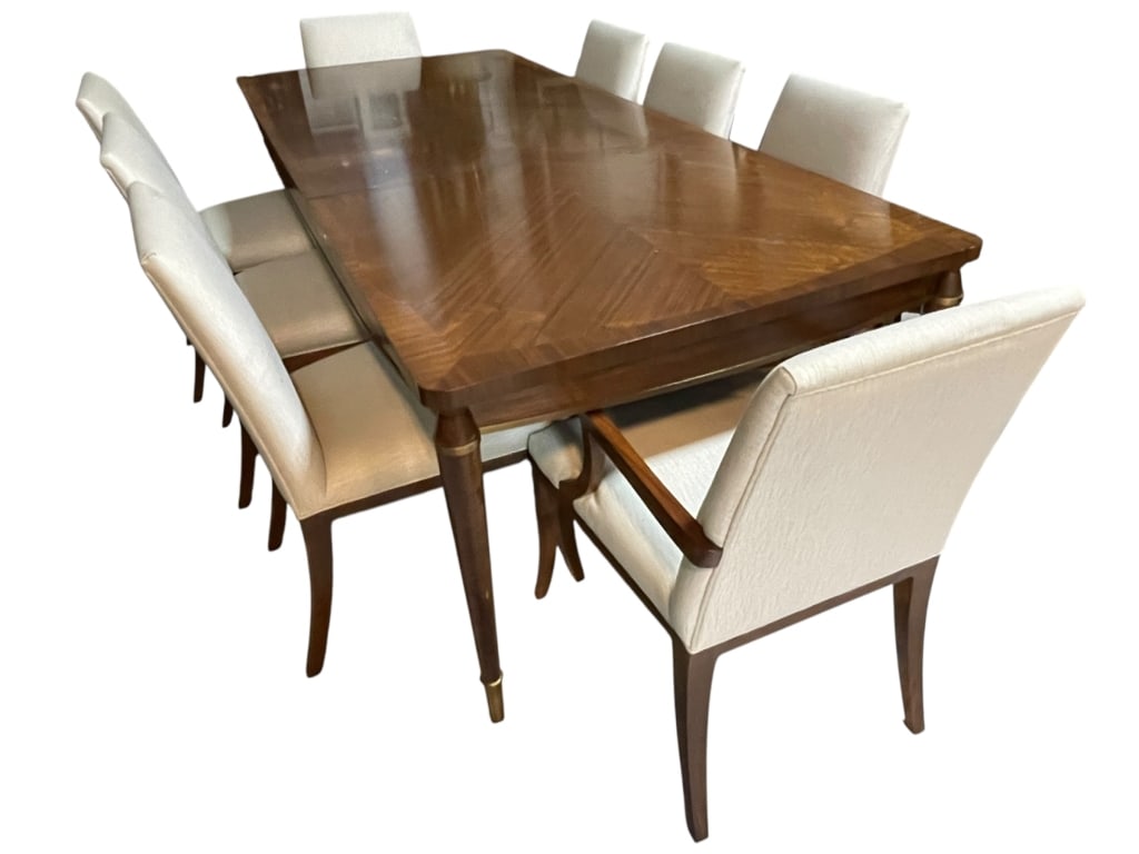 JOHNATHAN CHARLES TOULOUSE DINING TABLE & 8 CHAIRS (1 of 1)