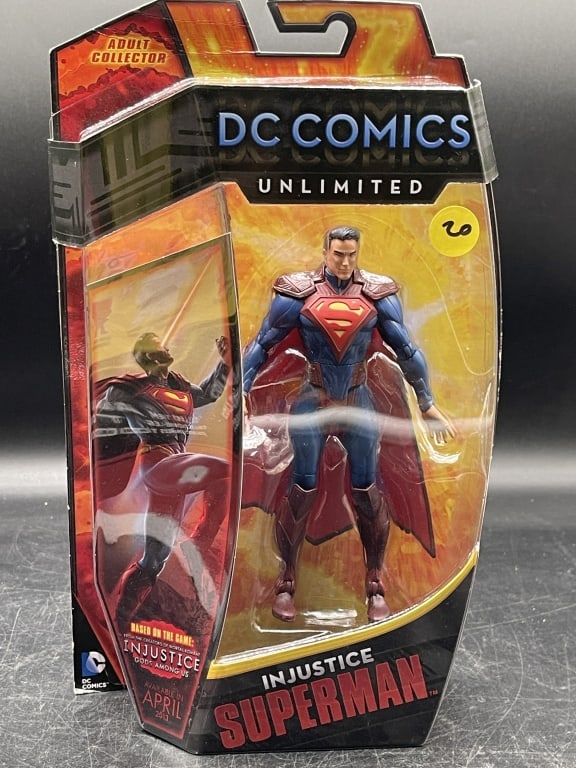 INJUSTICE SUPERMAN DC COMICS UNLIMITED ACTION FIGE (1 of 3)