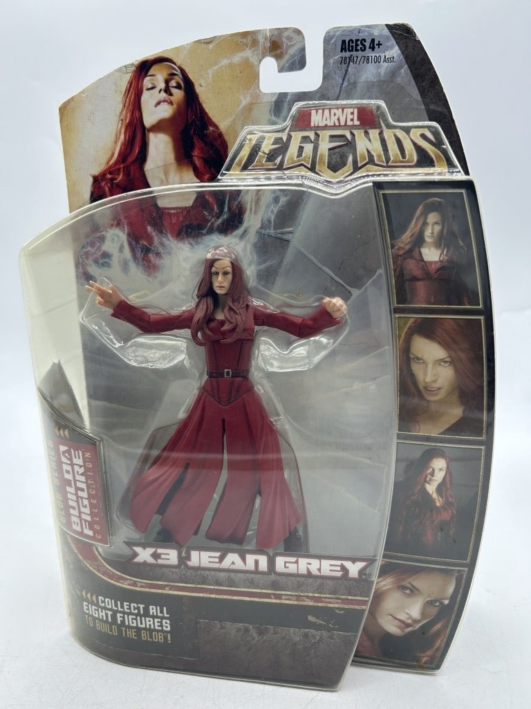 MARVEL LEGENDS X3 JEAN GREY BUILD-A-FIGURE SERIES: For ALTERNATE shipping quote or LOCAL PICK-UP DETAILS, please visit dejavuauctionshipping.comHASBRO MARVEL LEGENDS X3 JEAN GREY ACTION FIGURE BUILD-A-FIGURE COLLECTIONCollectible Marvel Legends X3