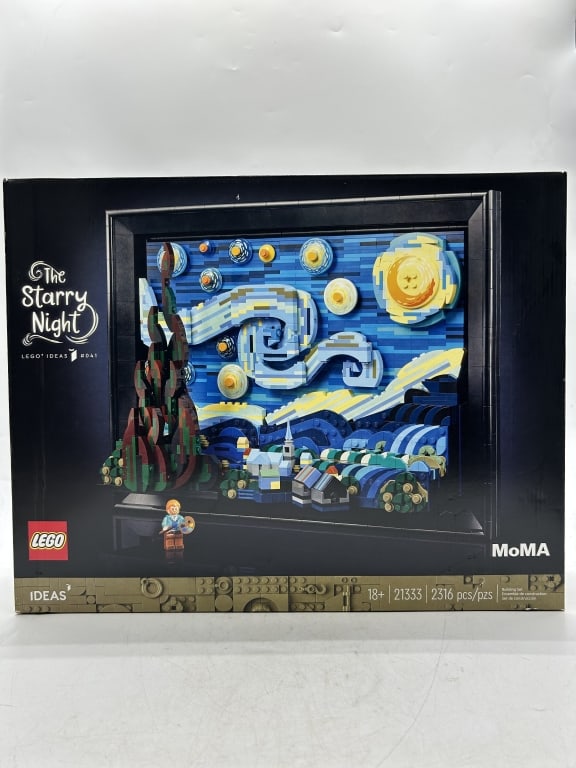 LEGO VAN GOGH STARRY NIGHT ART SET MoMA COLLECTION (1 of 3)