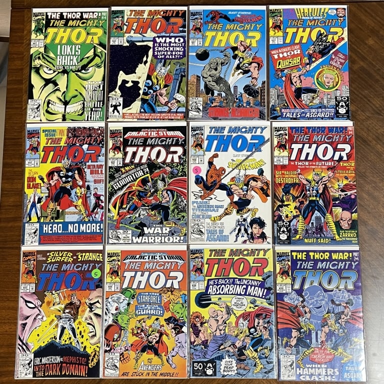 MARVEL MIGHTY THOR COMIC LOT OF 16 (1 of 2)