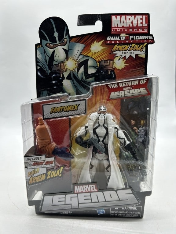 MARVEL LEGENDS FANTOMEX ARNIM ZOLA BUILD-A-FIGURE: For ALTERNATE shipping quote or LOCAL PICK-UP DETAILS, please visit dejavuauctionshipping.com MARVEL LEGENDS FANTOMEX BUILD-A-FIGURE ARNIM ZOLA SERIES ACTION FIGURE BY HASBRO Official Marvel Legends F