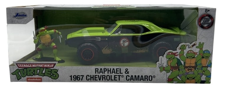 TEENAGE MUTANT NINJA TURTLES 1967 DIECAST CAMARO (1 of 3)