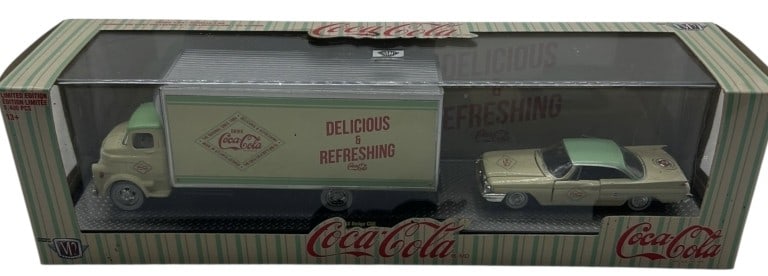 LIMITED EDITION COCA-COLA 1958 CHEVY DIECAST SET (1 of 5)