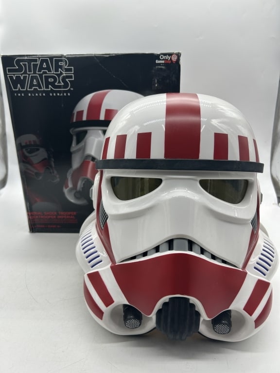 STAR WARS SHOCK TROOPER ELECTRONIC VOICE HELMET (1 of 5)