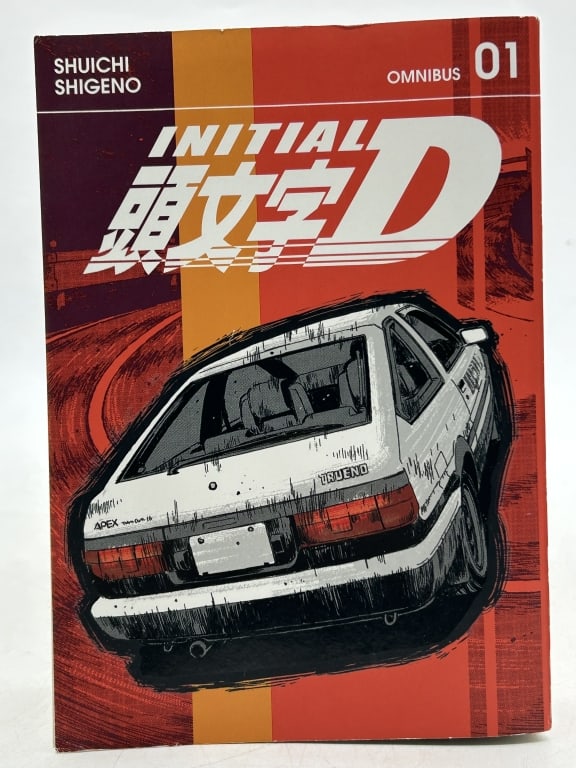 INITIAL D VOLUME 1 MANGA GRAPHIC NOVEL SHIGENO: For ALTERNATE shipping quote or LOCAL PICK-UP DETAILS, please visit dejavuauctionshipping.comINITIAL D OMNIBUS VOLUME 1 MANGA GRAPHIC NOVEL BY SHUICHI SHIGENOInitial D Omnibus Volume 1 manga graphic