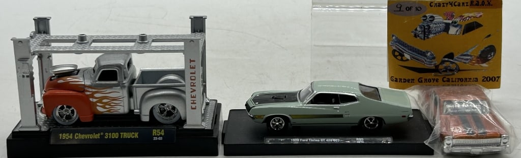 3 DIECAST CARS M2 MACHINES FORD CHEVY TRUCK LOT (1 of 3)