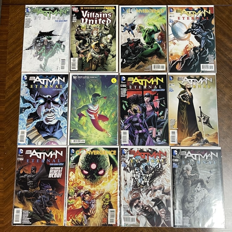 LOT OF 12 BATMAN ETERNAL & DC COMICS (1 of 2)