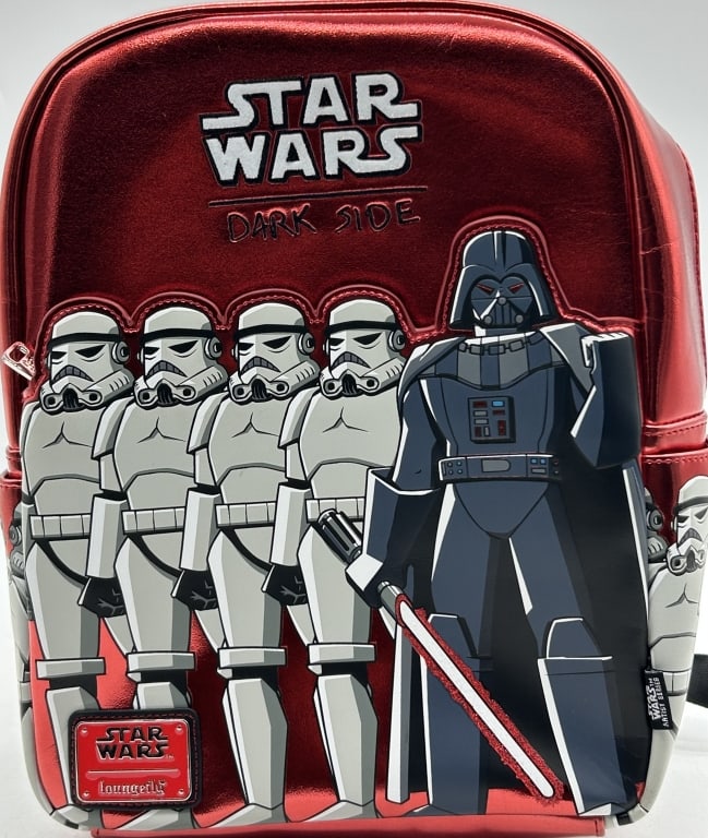 STAR WARS LOUNGEFLY STORMTROOPER MINI BACKPACK - 2