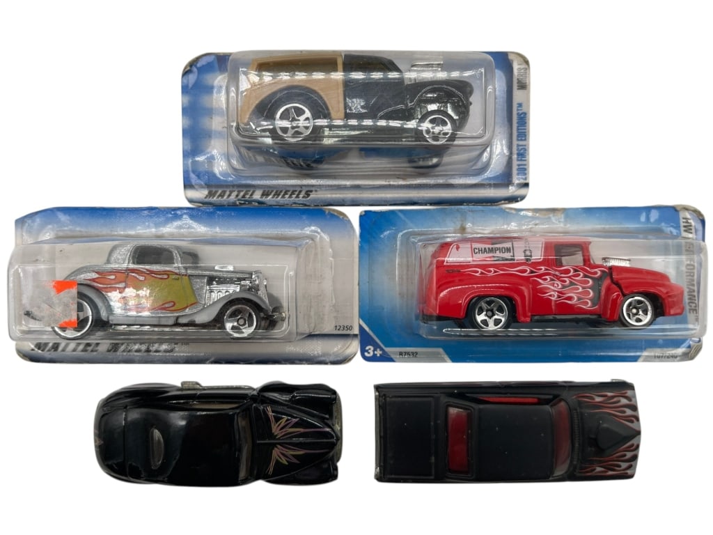 LOT OF 6 HOT WHEELS & DIECAST CARS MIXED LOT (1 of 3)