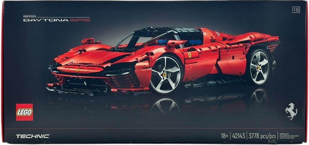 LEGO TECHNIC FERRARI SP3 SET 42143 1:8 SCALE (1 of 4)