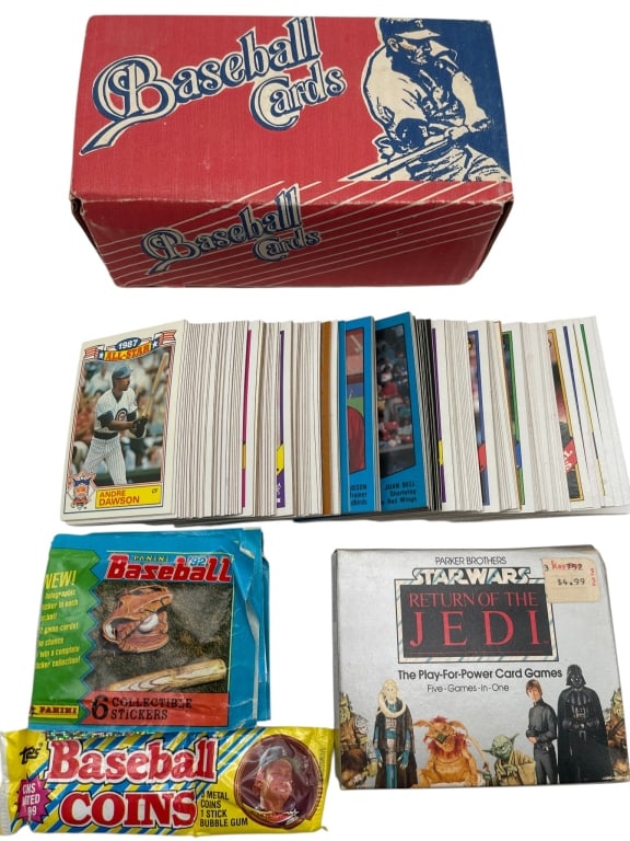 VINTAGE BASEBALL CARDS STAR WARS CARD (1 of 3)