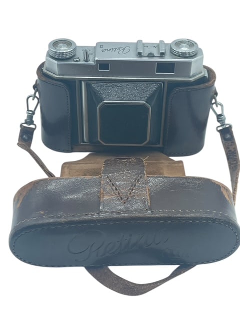 ANTIQUE RETINA II 35MM RANGEFINDER FILM CAMERA W/C (1 of 9)