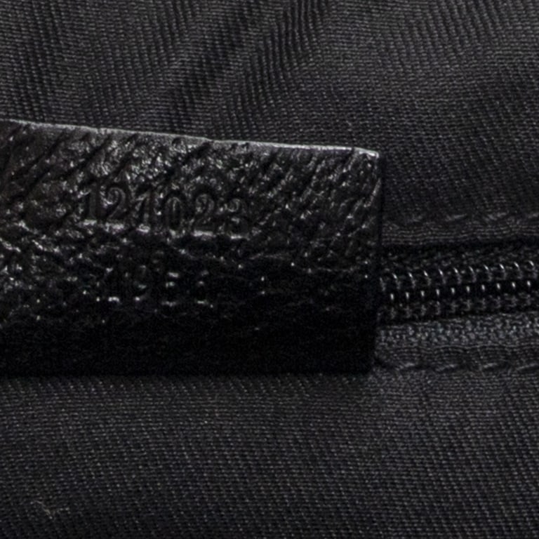 GUCCI MEDIUM ECLIPSE TOTE BLACK MONOGRAM BAG - 7