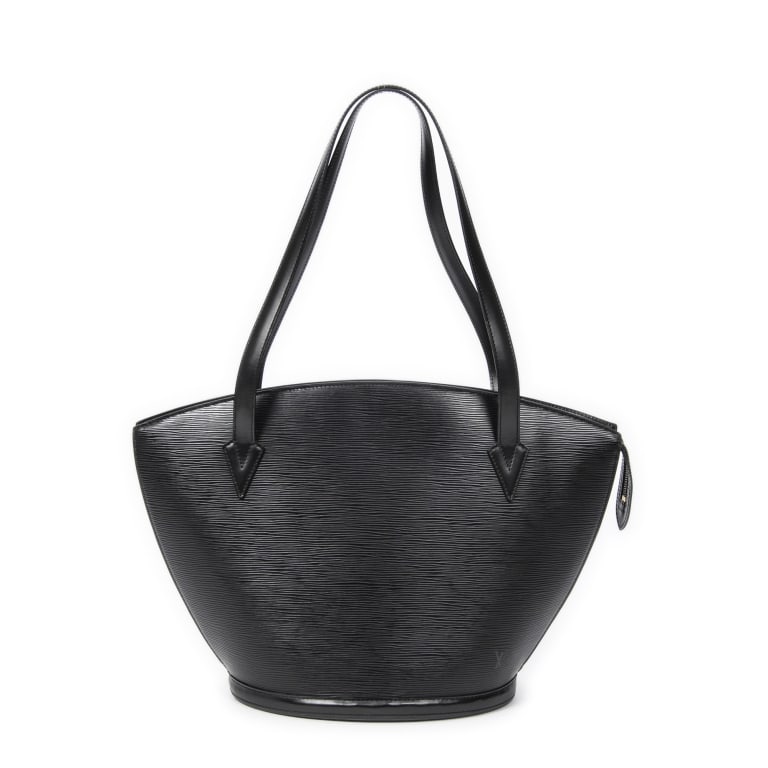LOUIS VUITTON ST-JACQUES SHOPPING GM BLACK EPI BAG (1 of 8)