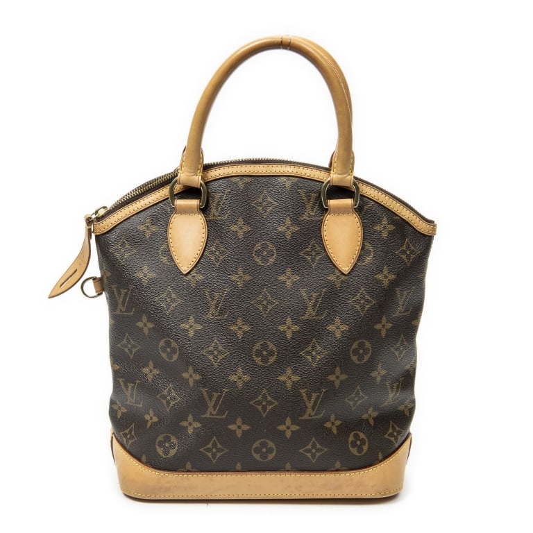 LOUIS VUITTON LOCKIT PM BROWN MONOGRAM BAG (1 of 11)