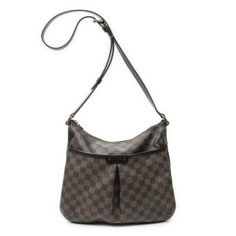 LOUIS VUITTON BLOOMSBURY PM BROWN DAMIER EBENE BAG: Louis Vuitton Bloomsbury PM Brown Damier Ebene Golden Brass * COLOR: Brown * PRODUCTION CODE: SP3140 (34th Weejk of 2010) * INCLUDED: None A * CONDITION: 33*28*4cm * (3cm = 1inch