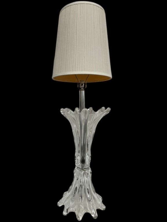 MASSIVE MID MOD ART VANNES SPLASH TABLE LAMP 51" (1 of 7)