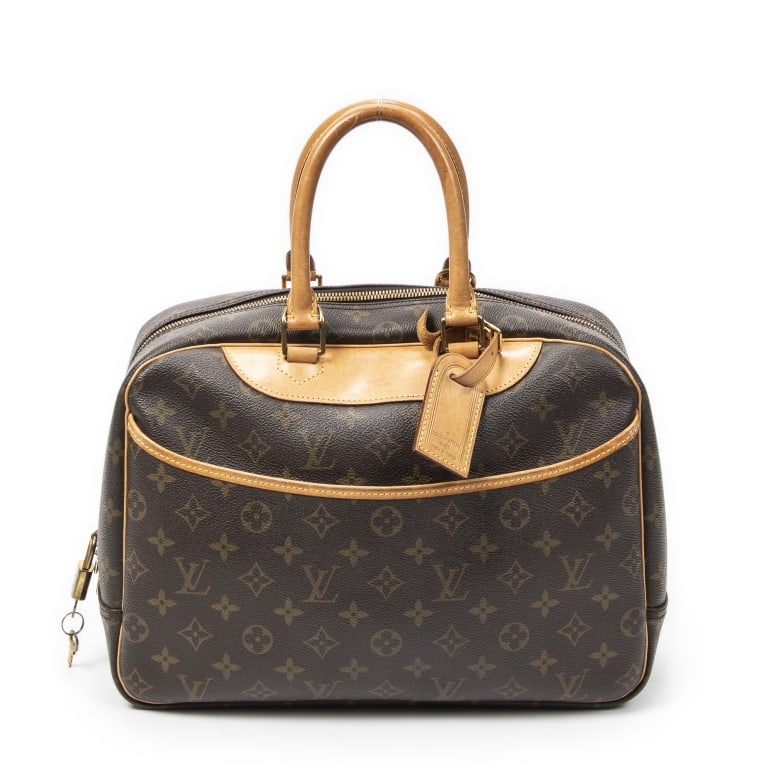 LOUIS VUITTON DEAUVILLE BROWN MONOGRAM BAG (1 of 11)