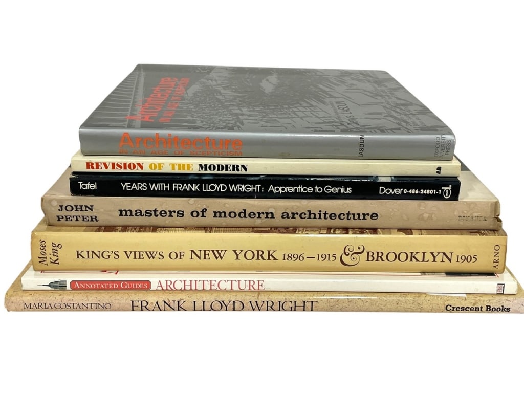 ARCHITECTURE & DESIGN REFERENCE BOOK W WRIGHT 14" - 2