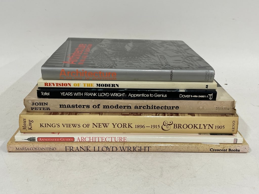 ARCHITECTURE & DESIGN REFERENCE BOOK W WRIGHT 14" - 3