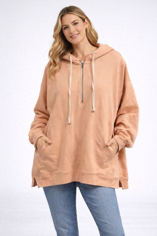 FREE PEOPLE PEACH PEACHY OVERSIZED SWEATS HOODIE L: For ALTERNATE shipping quote or LOCAL PICK-UP DETAILS, please visit www.dejavuauctionshipping.comBy bidding on this listing, you understand and agree to be bound by the terms and conditions of DejaVu