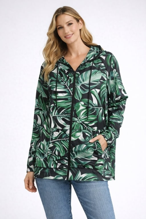 PRETTY GREENS SUMMER SUN SKIN PROTECTOR HOODIE XL: For ALTERNATE shipping quote or LOCAL PICK-UP DETAILS, please visit www.dejavuauctionshipping.comBy bidding on this listing, you understand and agree to be bound by the terms and conditions of DejaVu