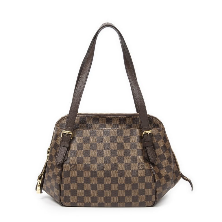LOUIS VUITTON BELEM MM BROWN DAMIER EBENE BAG (1 of 11)