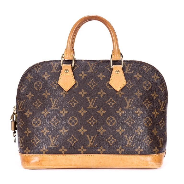 LOUIS VUITTON ALMA PM BROWN MONOGRAM BAG (1 of 9)