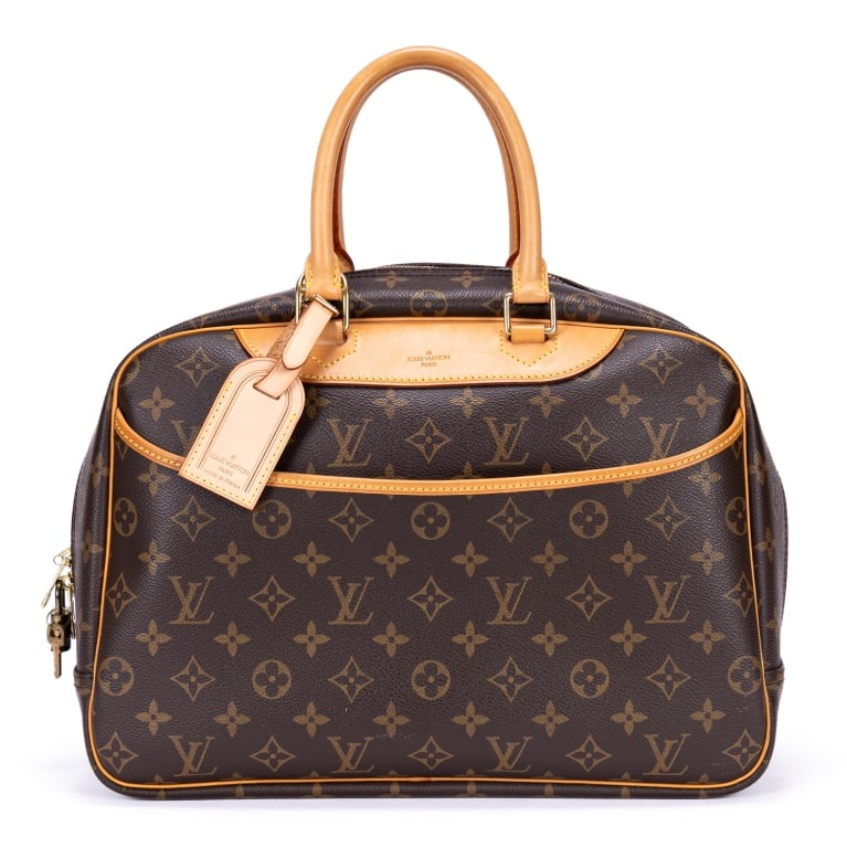 LOUIS VUITTON DEAUVILLE BROWN MONOGRAM BAG (1 of 14)