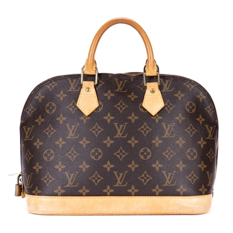 LOUIS VUITTON ALMA PM BROWN MONOGRAM BAG (1 of 12)