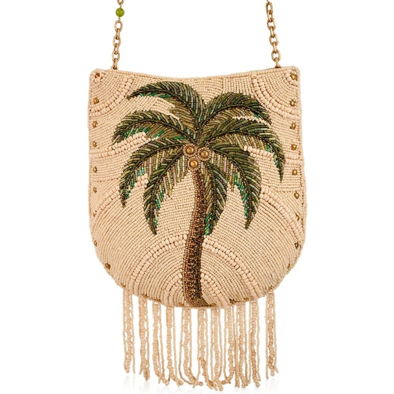 MARY FRANCES COCONUTTY PALM TREE BAG NEW! (1 of 5)