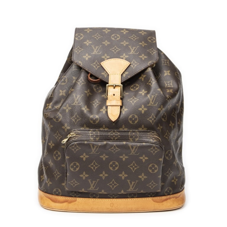LOUIS VUITTON MONTSOURIS GM BROWN LV BAG (1 of 11)