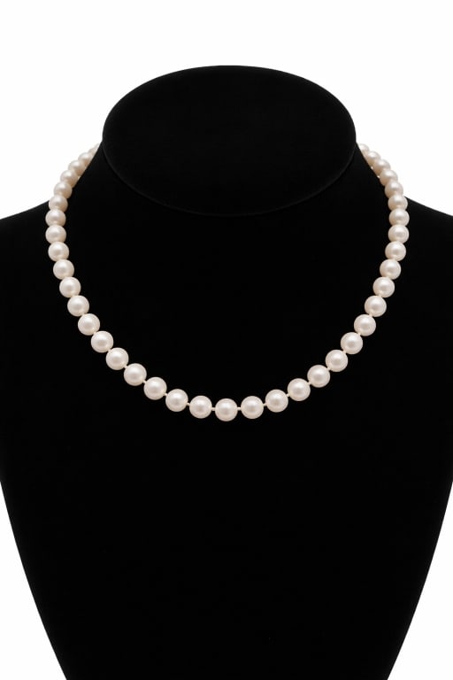 BAROQUE PEARLS HAND KNOTTED 14K GOLD CLASP 17"LONG: Excellent condition, 17" length total. By bidding on this listing, you understand and agree to be bound by the terms and conditions of DejaVu Auctions. *For ALTERNATE shipping quote or LOCAL PICK-UP D