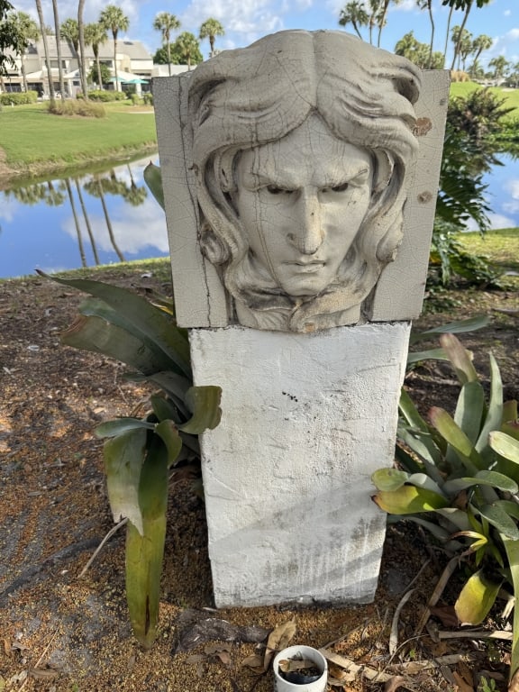 VINTAGE MEDITERRANEAN STYLE MEDUSA WALL RELIEF (1 of 3)