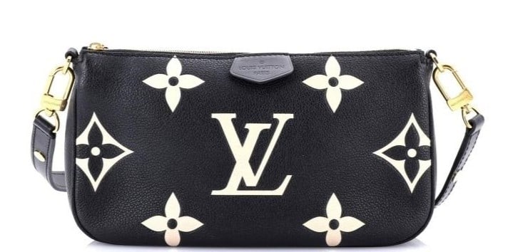 LOUIS VUITTON MULTI-POCHETTE ACCESSOIRES BLACK BAG (1 of 11)
