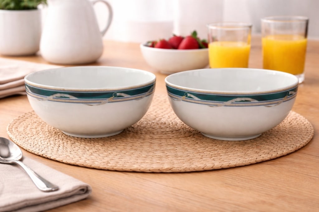 DANIEL HECHTER BOWLS PORCELAIN SERVING SOUPS 9" (1 of 9)