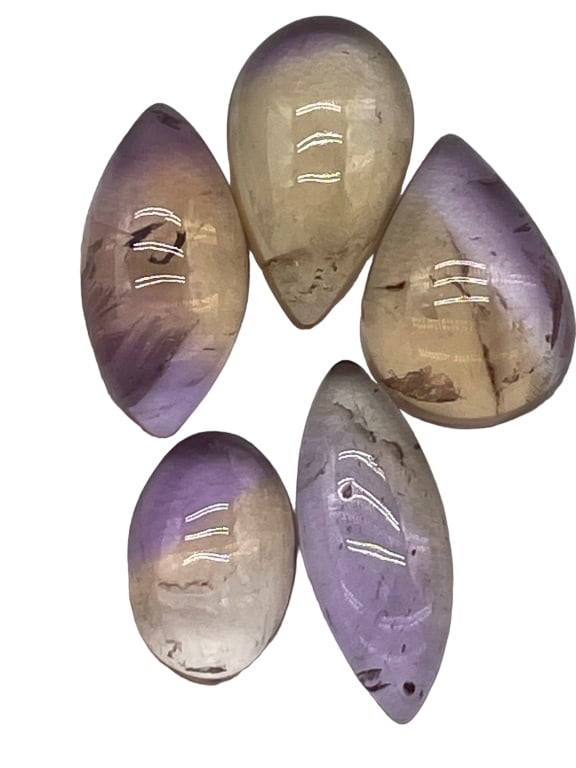 23.5 CT CABOCHON AMETRINE LOT (1 of 2)