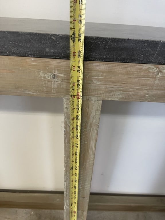 RUSTIC MODERN CONSOLE TABLE 54" - 4