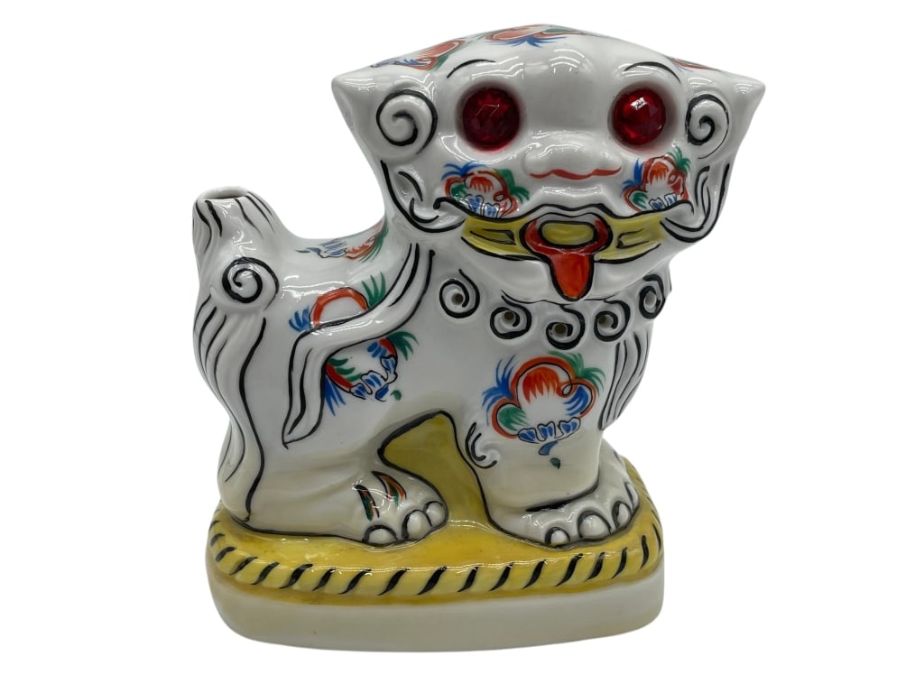 VINTAGE GERMAN PORCELAIN SMOKE CONSUMER FOO DOG (1 of 14)