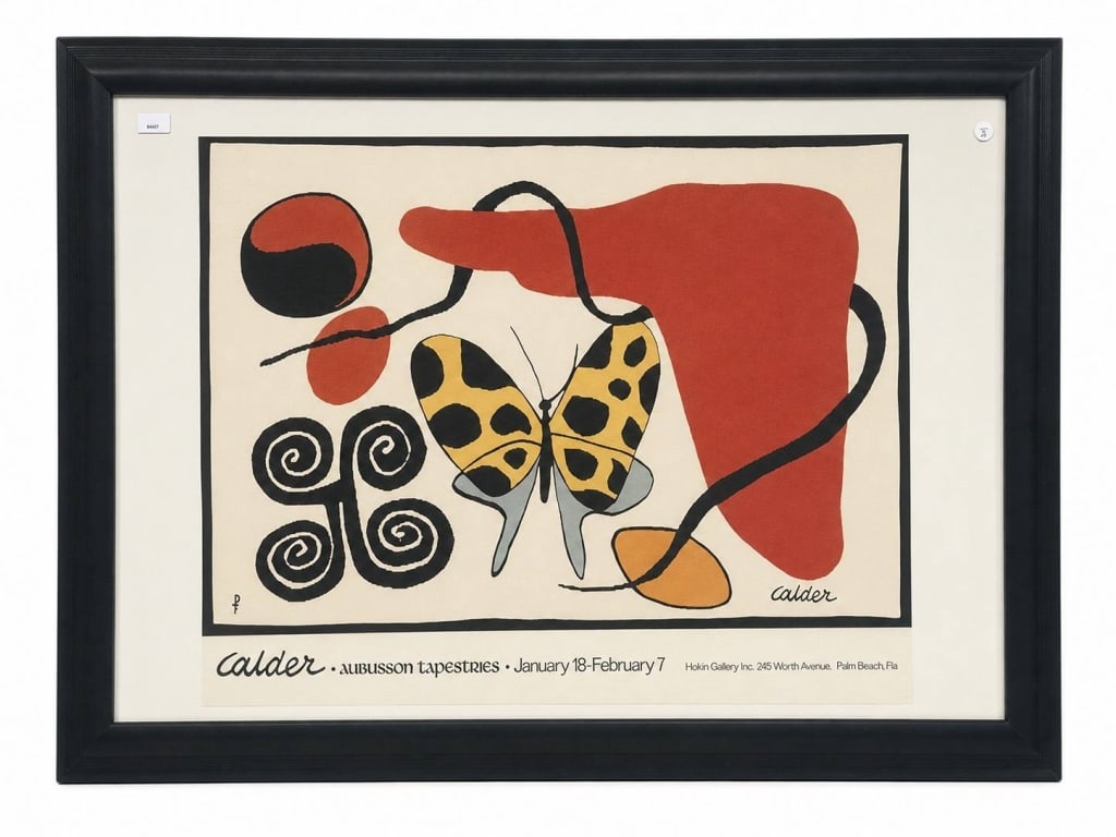 ALEXANDER CALDER FRAMED EXHIBITION POSTER (1 of 9)