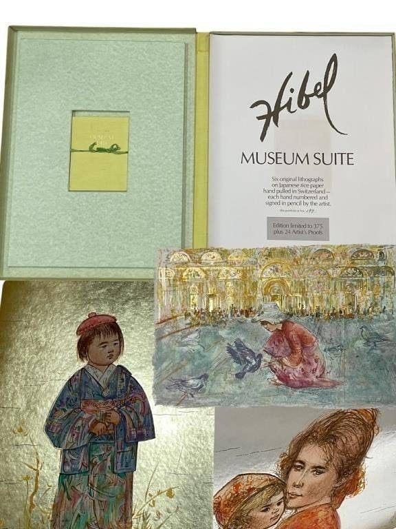 EDNA HIBEL MUSEUM COLLECTION #197 ARTIST PROOF X 6 (1 of 11)