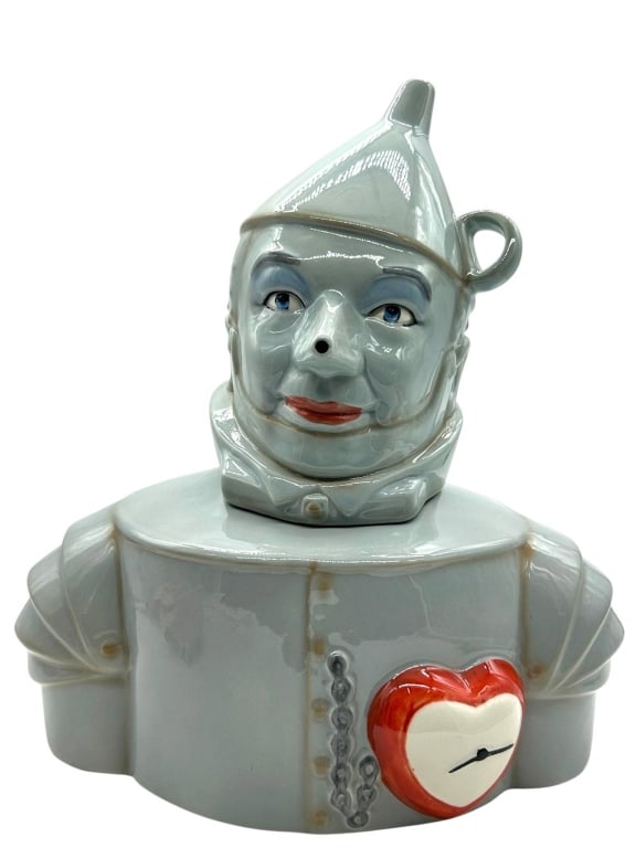 TIN MAN WIZARD OF OZ STAR JARS COOKIE JAR 16" (1 of 10)
