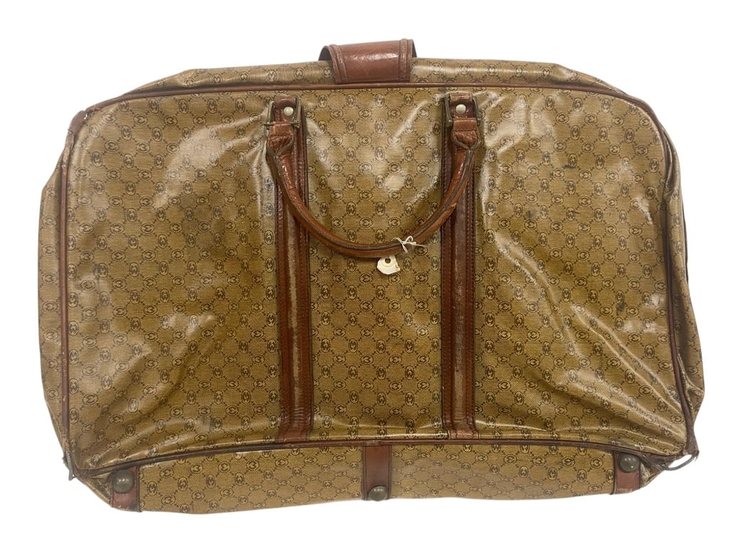MORABITO VINTAGE FRENCH DESIGNER LUGGAGE 28" (1 of 11)