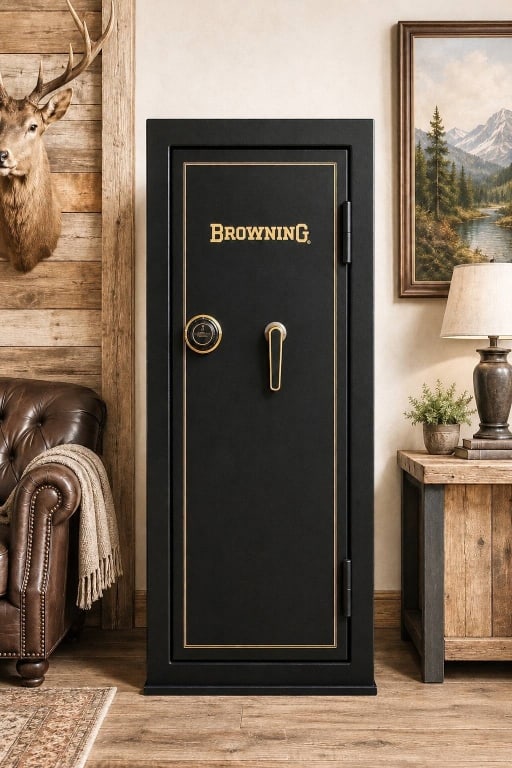 BROWNING GUN SAFE WITH COMBINATION LOCK 60" (1 of 8)