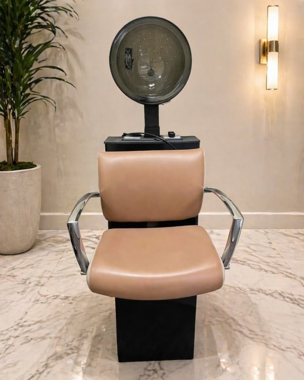 VIRGO CONDITION AIR SALON DRYER CHAIR WITH HOOD (1 of 5)
