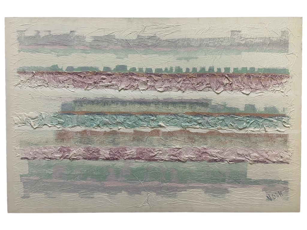 LARGE CONTEMPORARY TEXTURED ABSTRACT PAINTING (1 of 8)