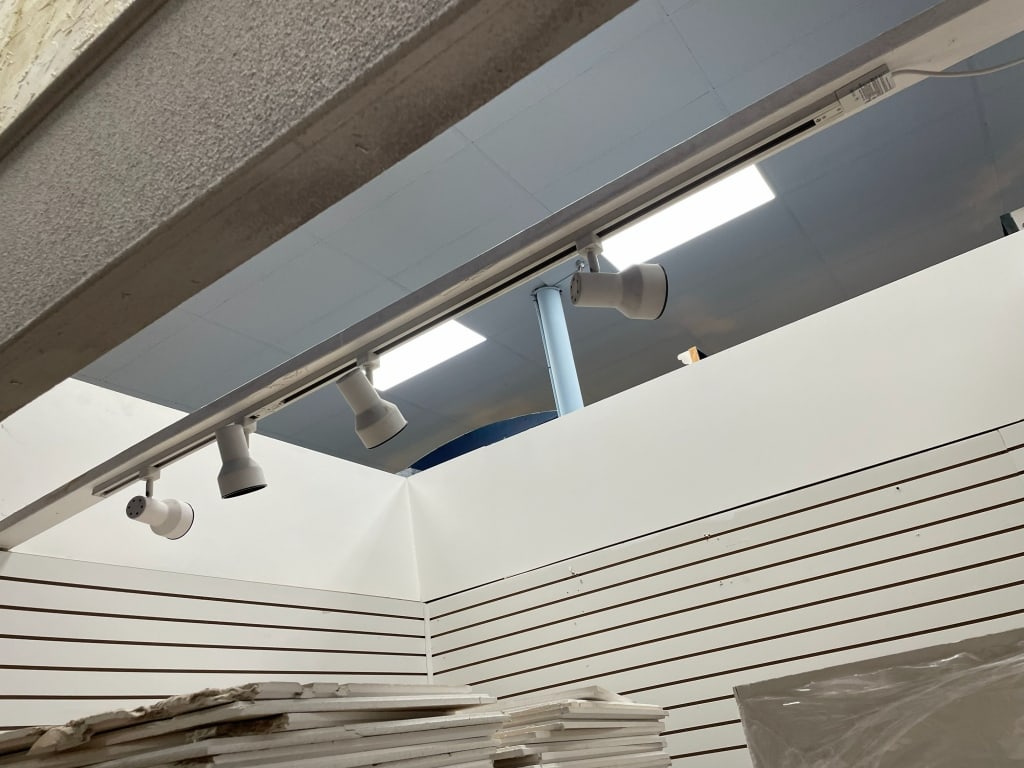 INSTALLED TRACK LIGHT 4 2 PARK AVE (1 of 3)